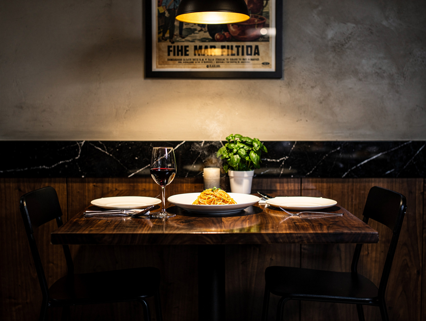 Cozy and modern dining atmosphere at CARTA